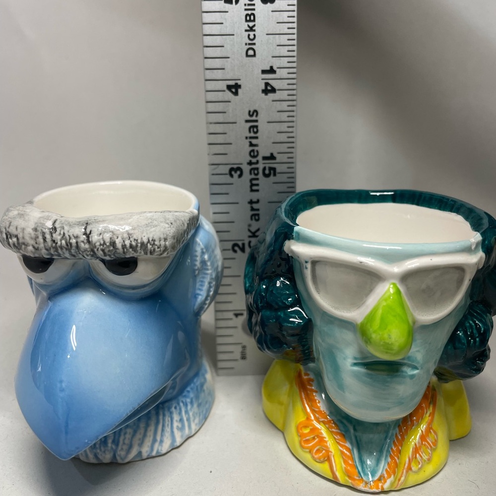 VTG 70s TasteSetter Jim Henson’s Muppets Sam Eagle & Zoot the Sax egg cups (2ct) - Picture 11 of 12